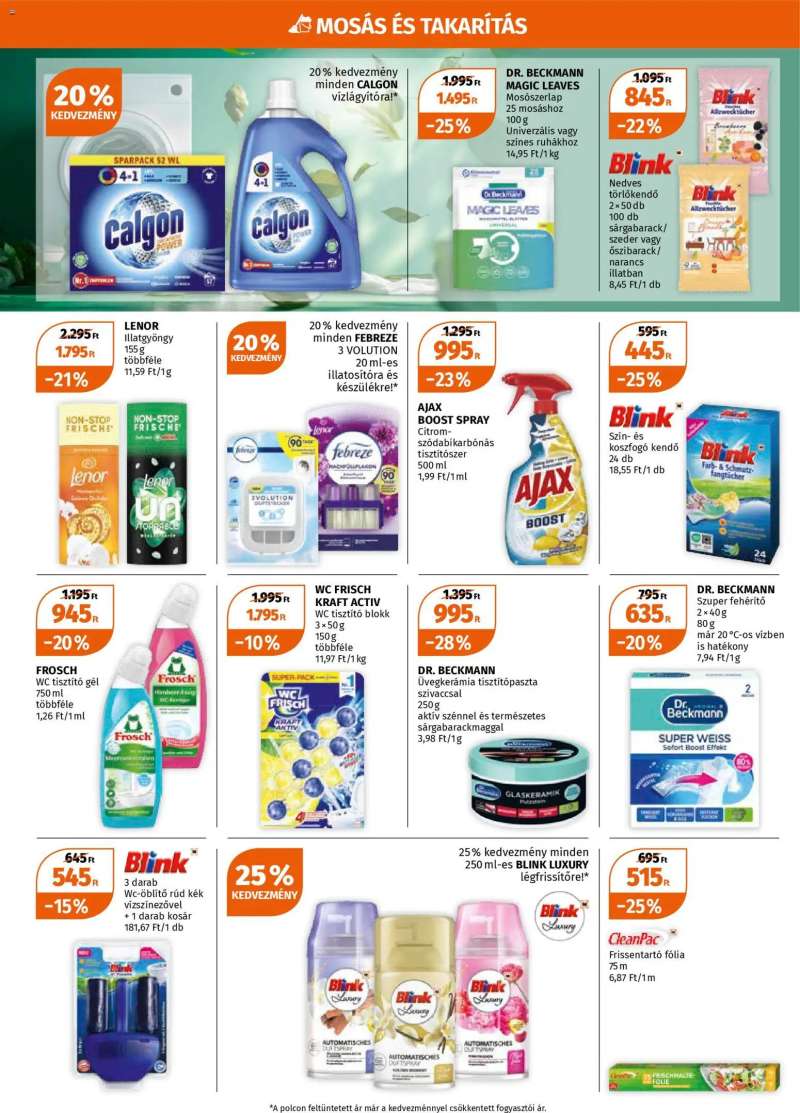 Müller Müller akciós újság 8 oldal