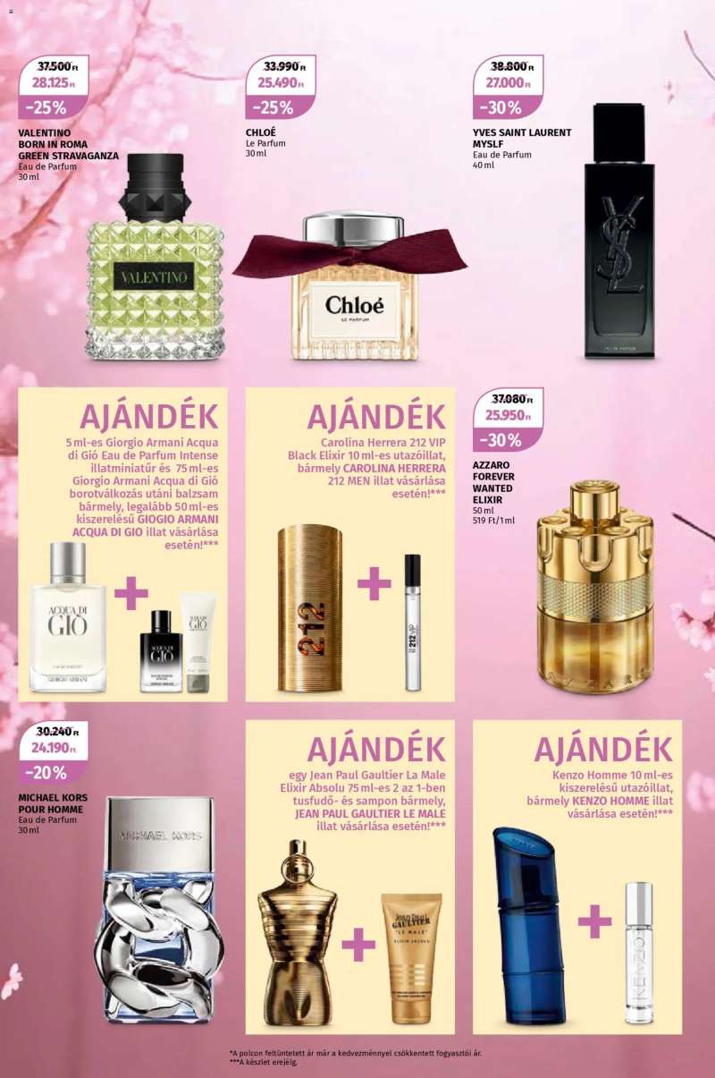 Müller Müller Parfüméria világa 3 oldal