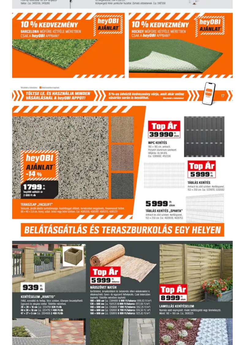 OBI Akciós Újság 16 oldal