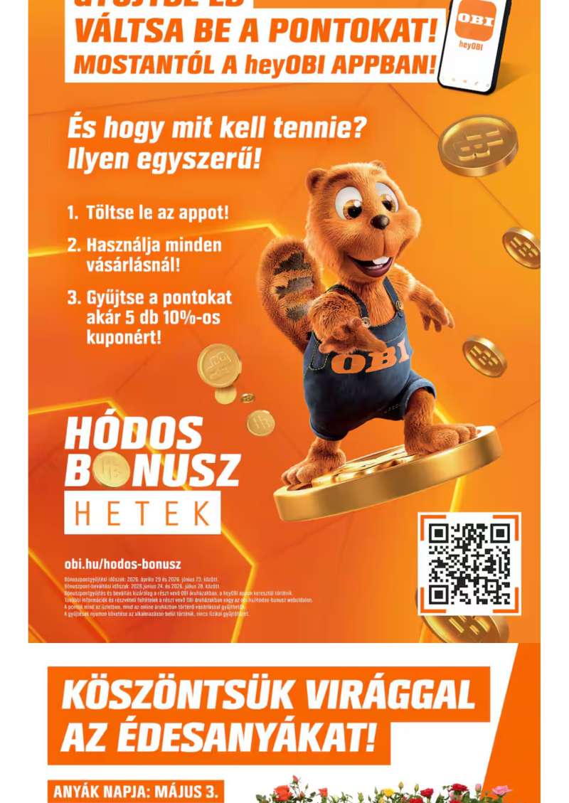 OBI Akciós Újság 2 oldal