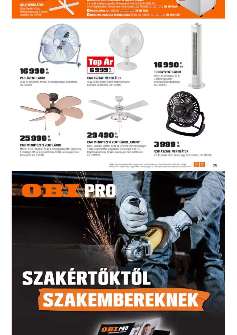 OBI Akciós Újság 23 oldal