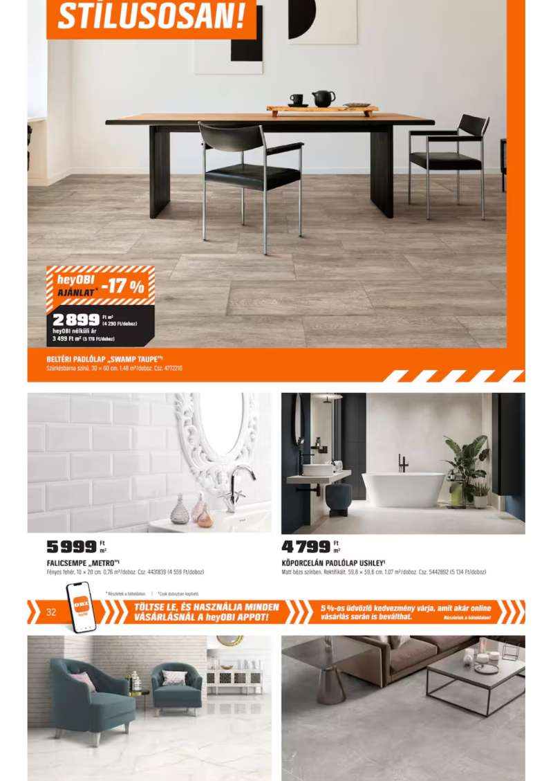 OBI Akciós Újság 29 oldal