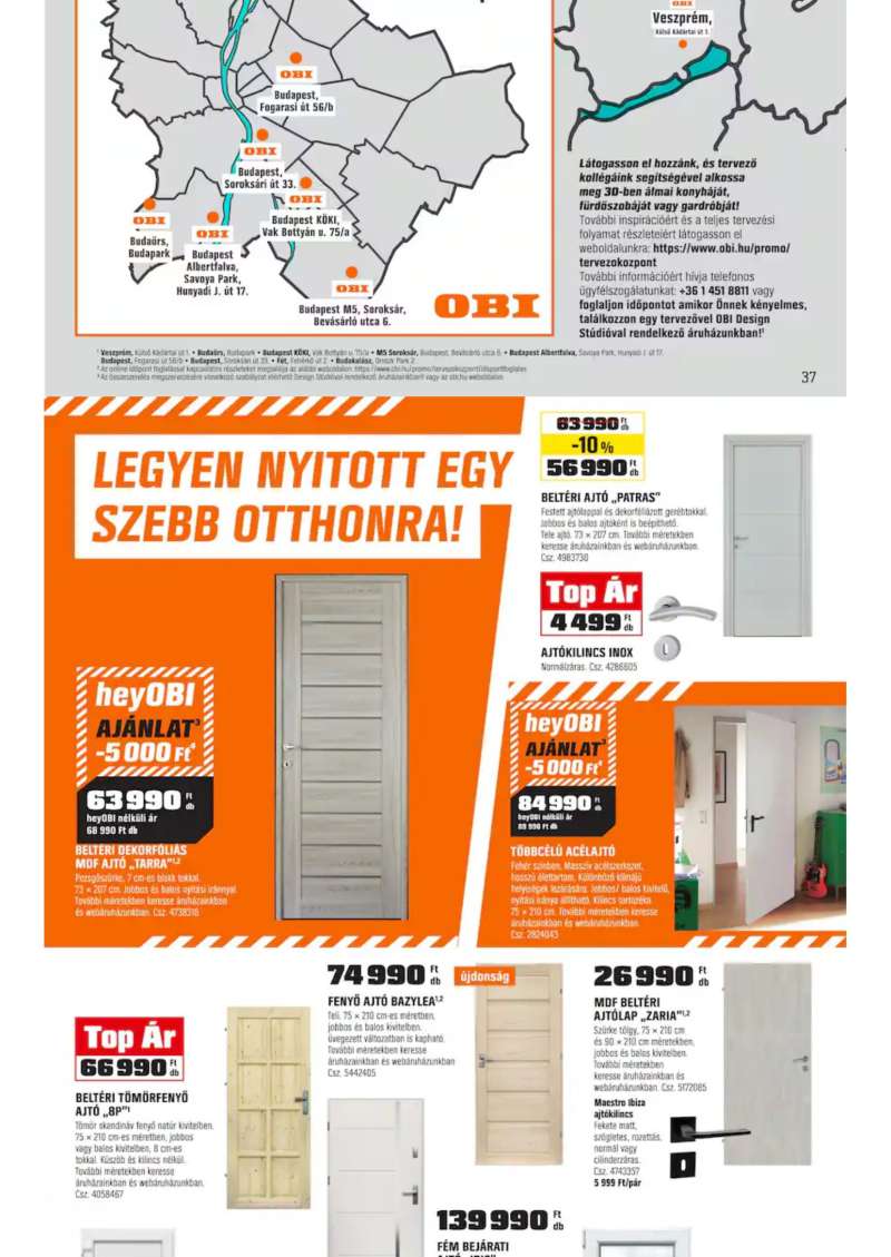 OBI Akciós Újság 34 oldal