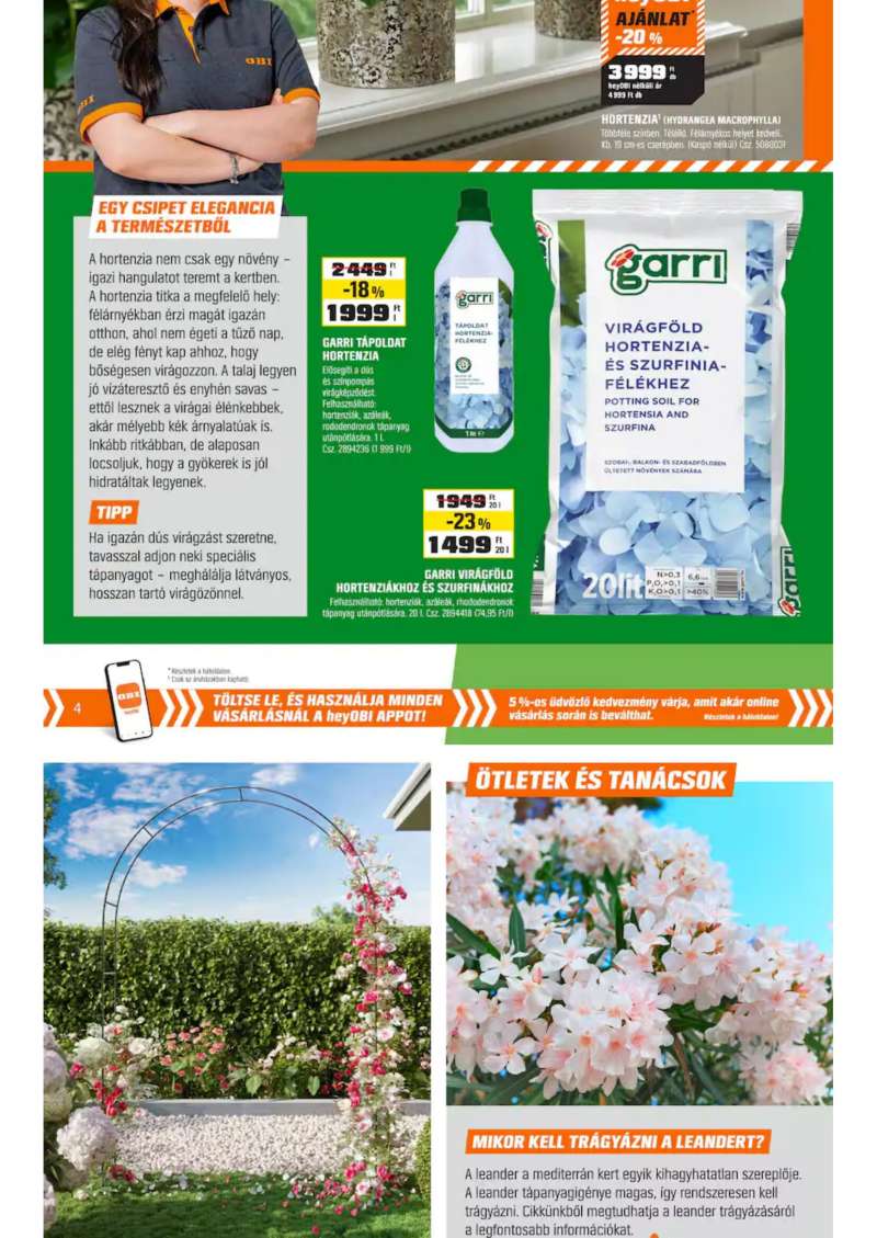 OBI Akciós Újság 4 oldal