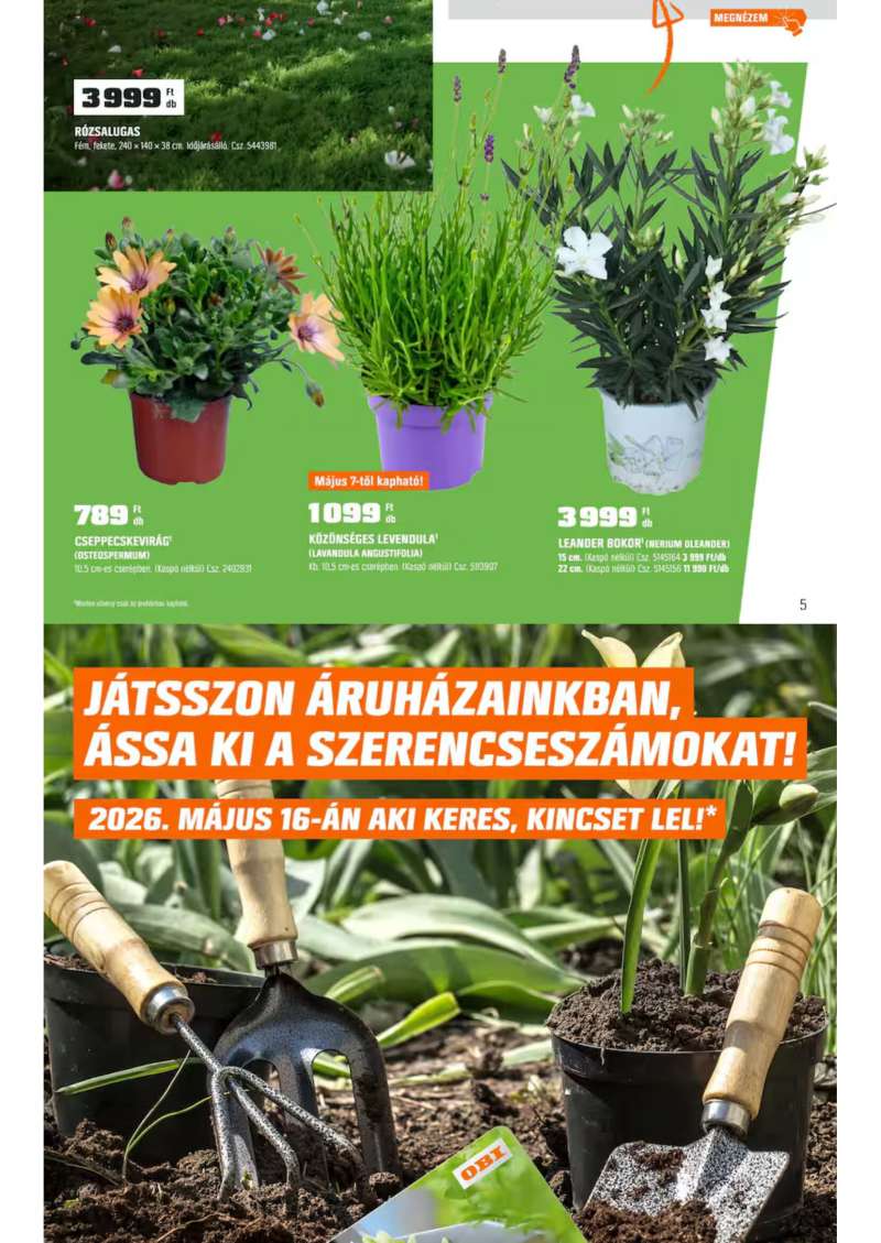 OBI Akciós Újság 5 oldal