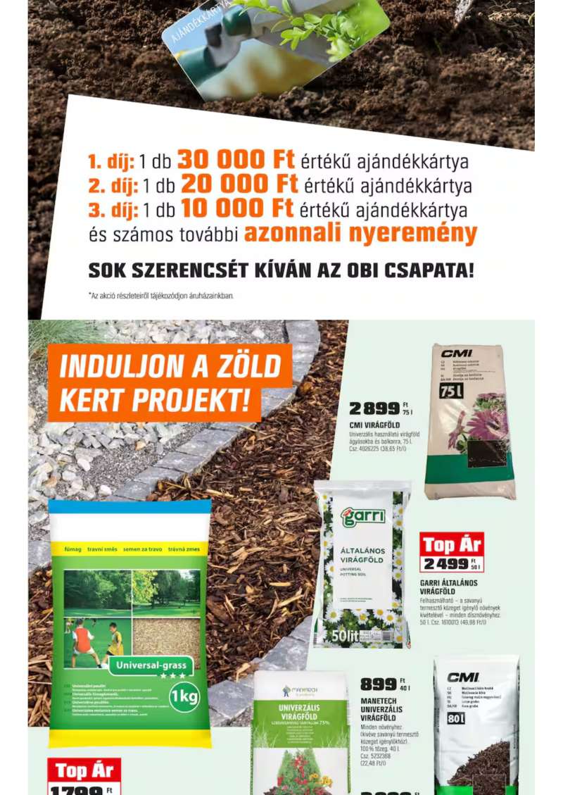 OBI Akciós Újság 6 oldal