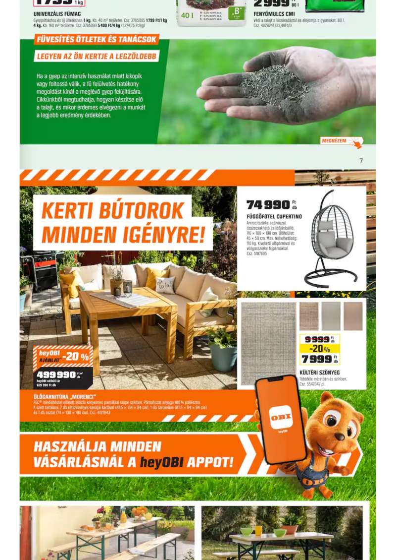 OBI Akciós Újság 7 oldal