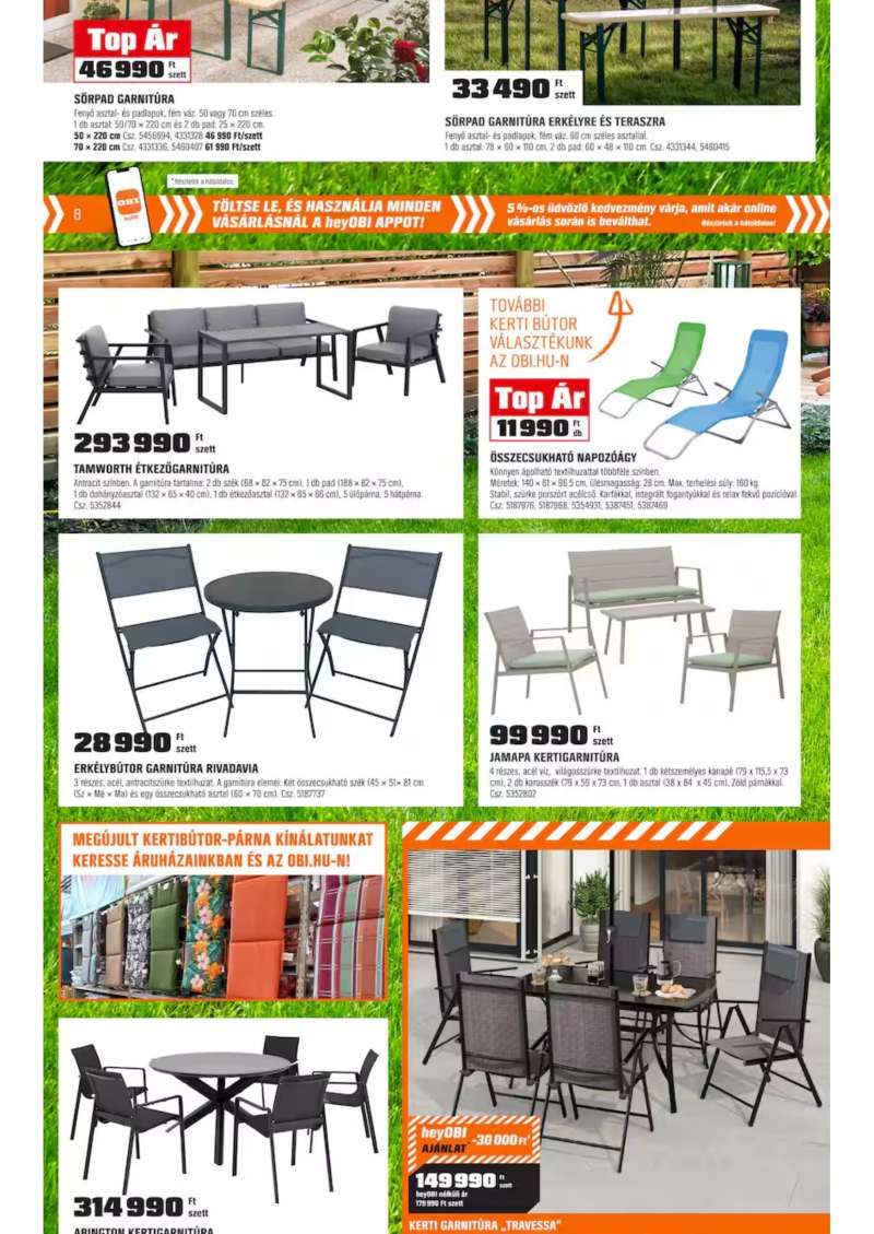 OBI Akciós Újság 8 oldal