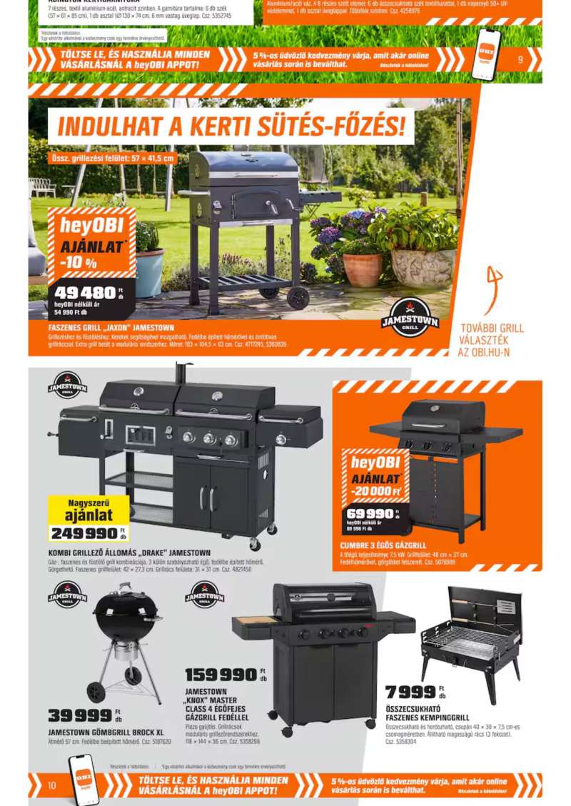 OBI Akciós Újság 9 oldal