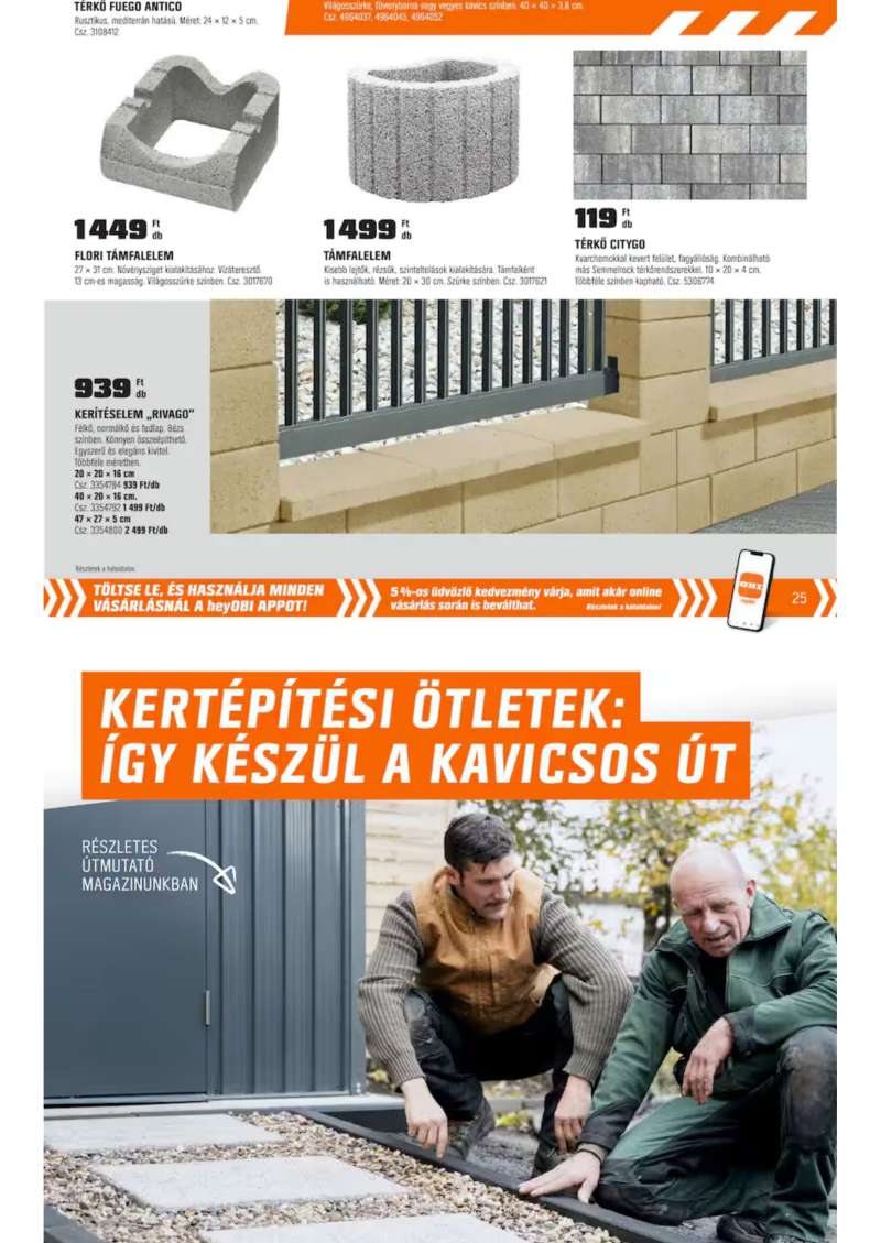 OBI Akciós Újság 23 oldal