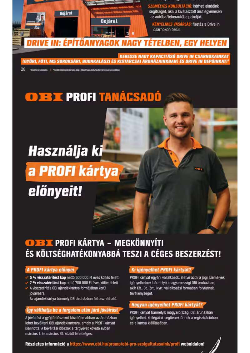 OBI Akciós Újság 26 oldal