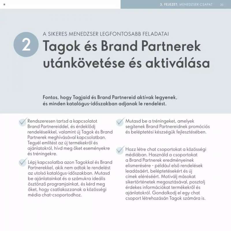 Oriflame Katalógus Oriflame Brand Partner Üzleti Terv 35 oldal