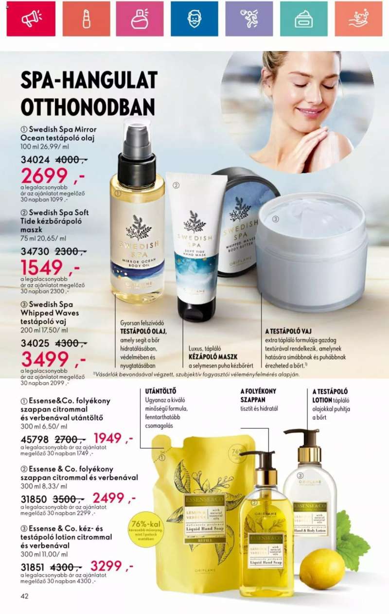 Oriflame Oriflame katalógus 2024/08 42 oldal