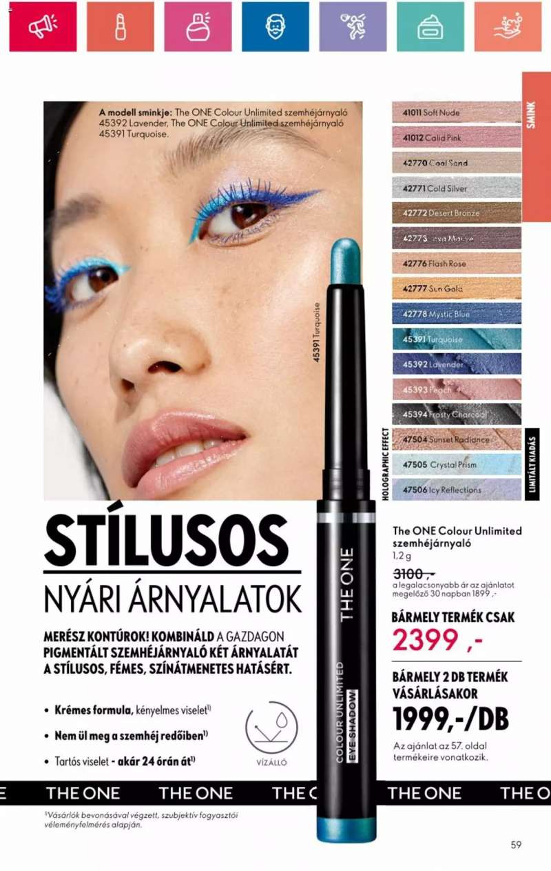 Oriflame Oriflame katalógus 2024/08 59 oldal