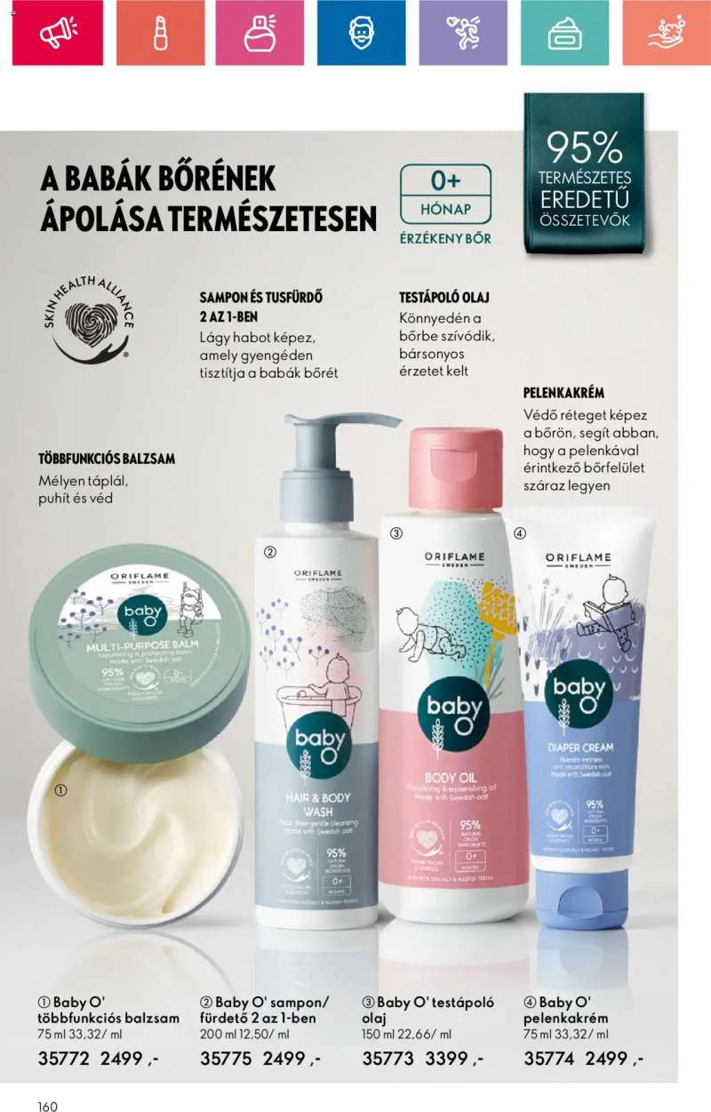 Oriflame Oriflame katalógus 2024/13 160 oldal