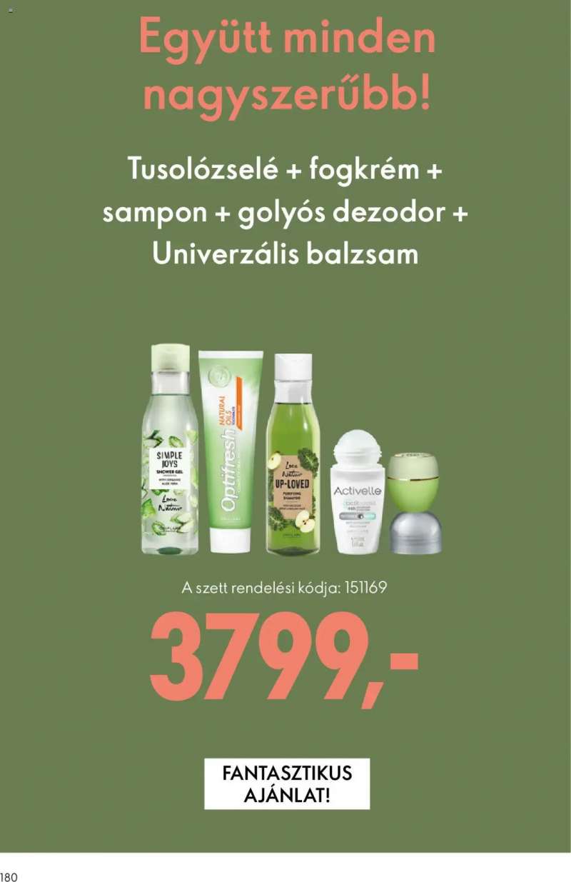 Oriflame Oriflame katalógus 2024/13 180 oldal