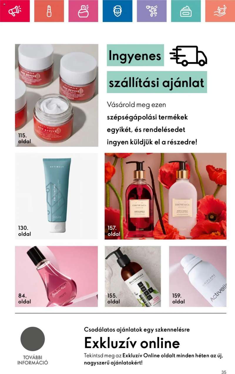 Oriflame Oriflame katalógus 2024/13 35 oldal