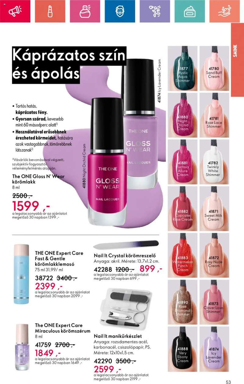 Oriflame Oriflame katalógus 2024/13 53 oldal