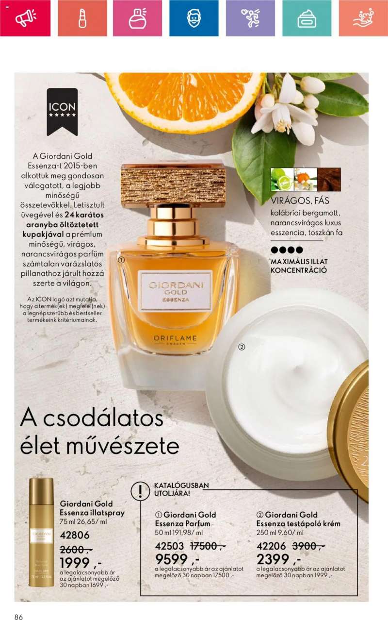 Oriflame Oriflame katalógus 2024/13 86 oldal