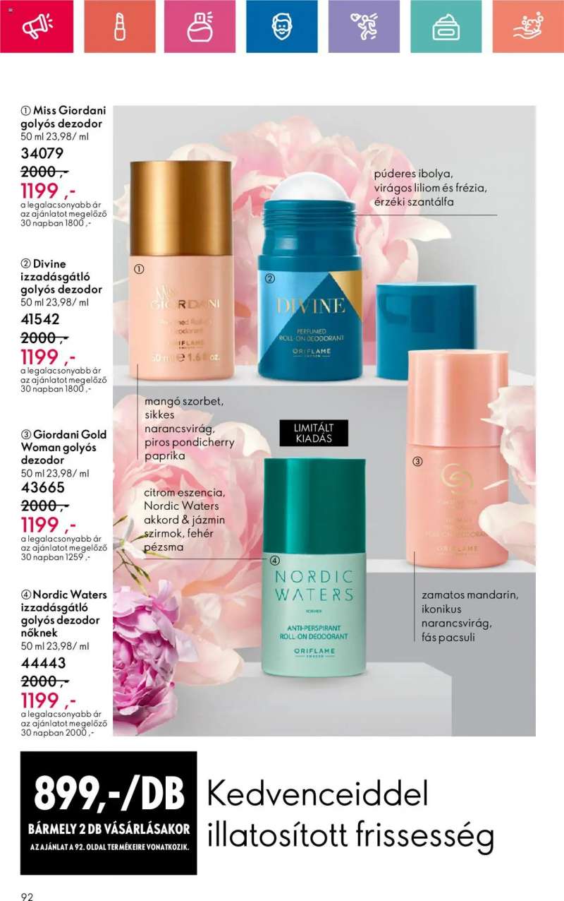 Oriflame Oriflame katalógus 2024/13 92 oldal