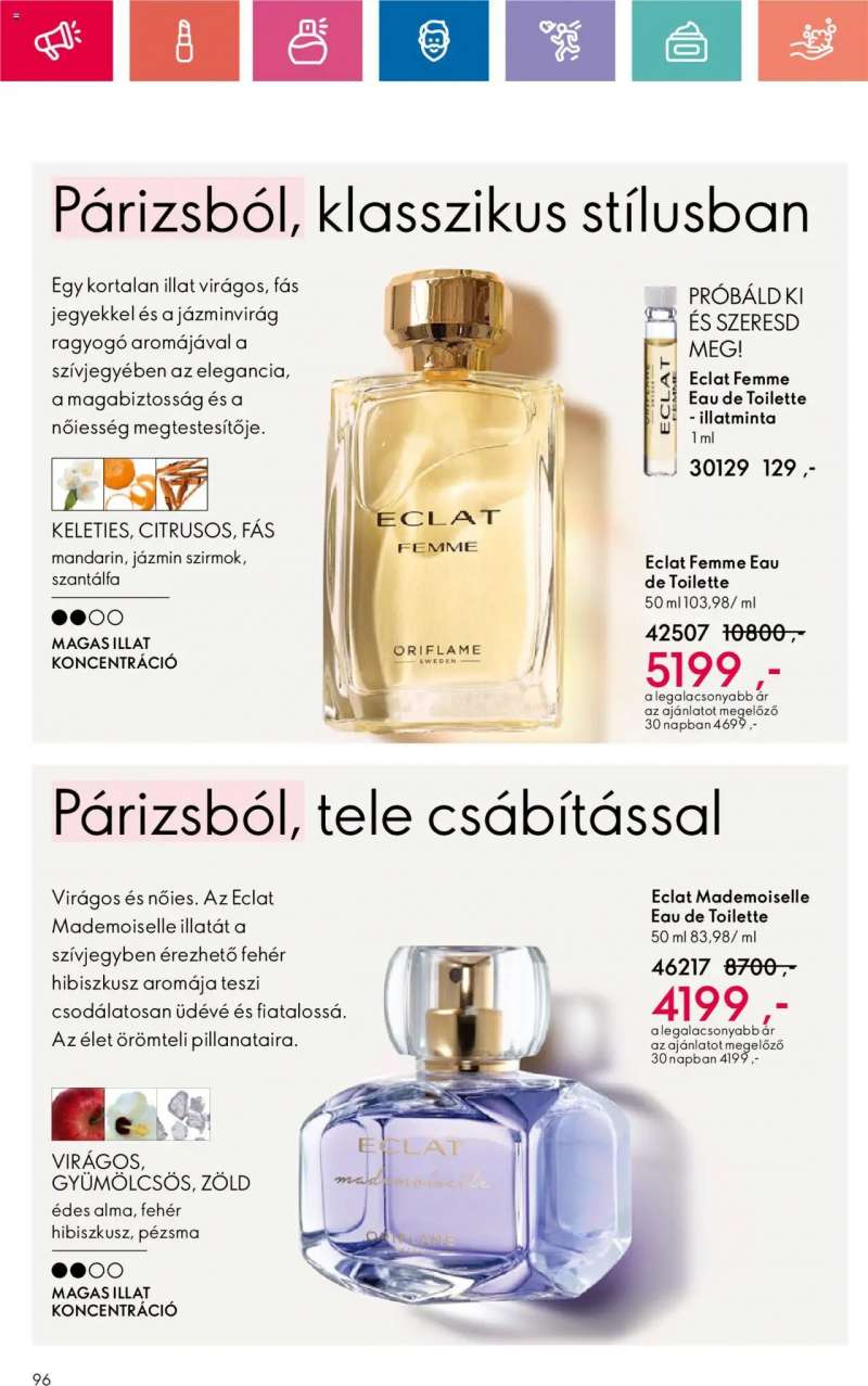 Oriflame Oriflame katalógus 2024/13 96 oldal