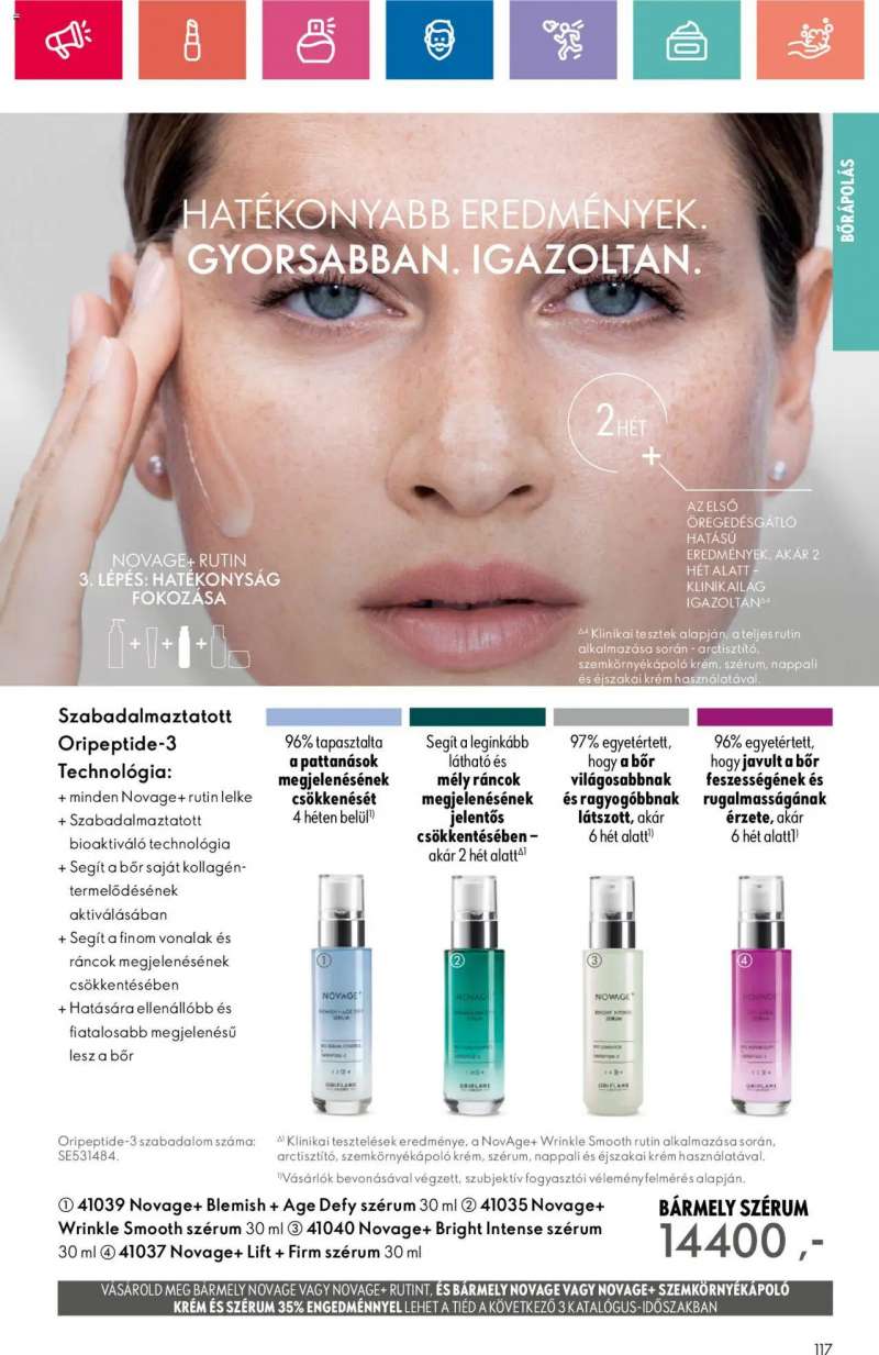 Oriflame Oriflame katalógus 2024/14 117 oldal