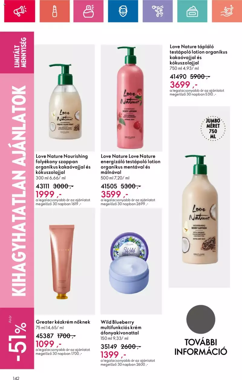 Oriflame Oriflame katalógus 2024/14 142 oldal