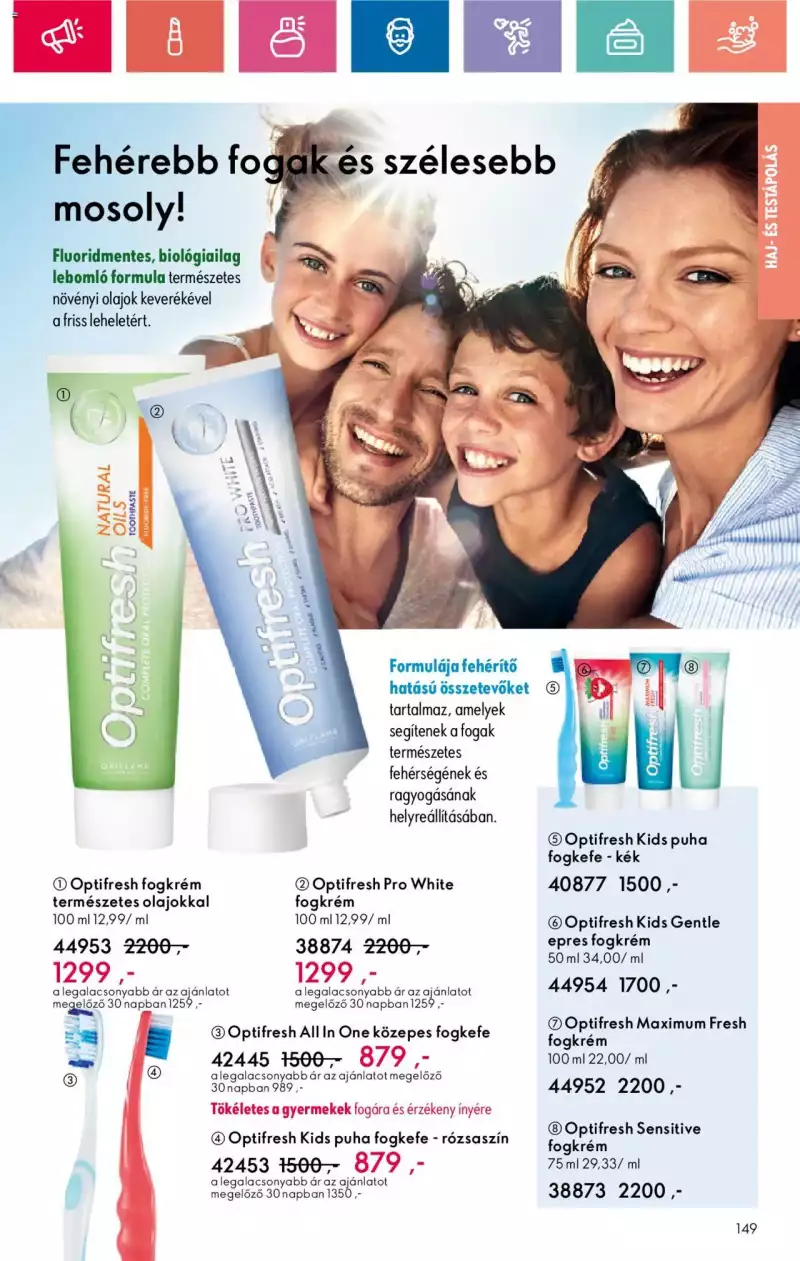 Oriflame Oriflame katalógus 2024/14 149 oldal