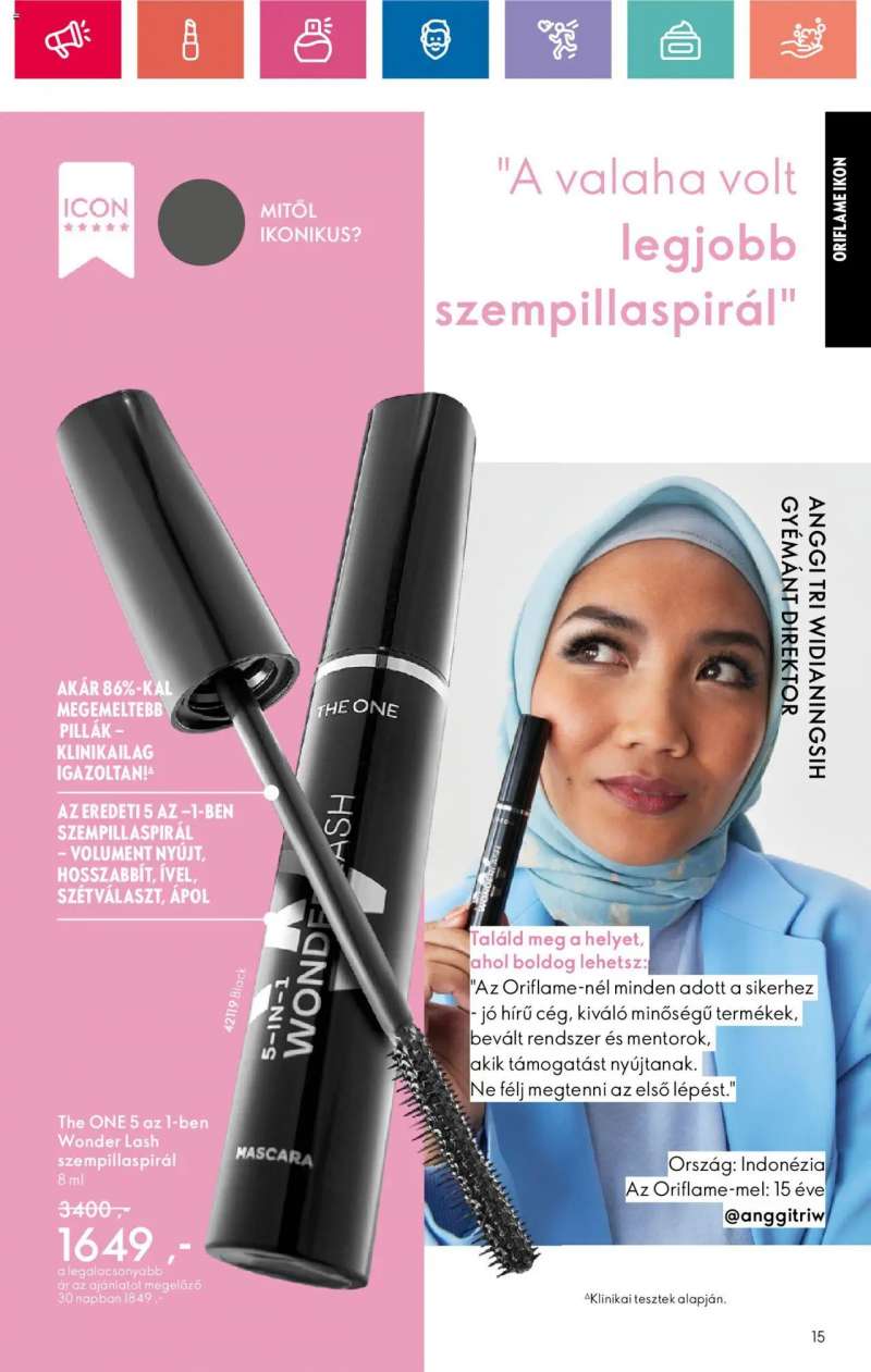 Oriflame Oriflame katalógus 2024/14 15 oldal