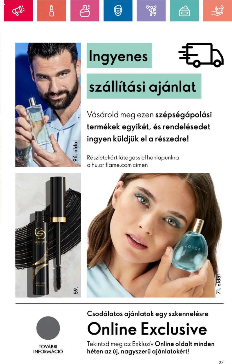 Oriflame Oriflame katalógus 2024/14 27 oldal