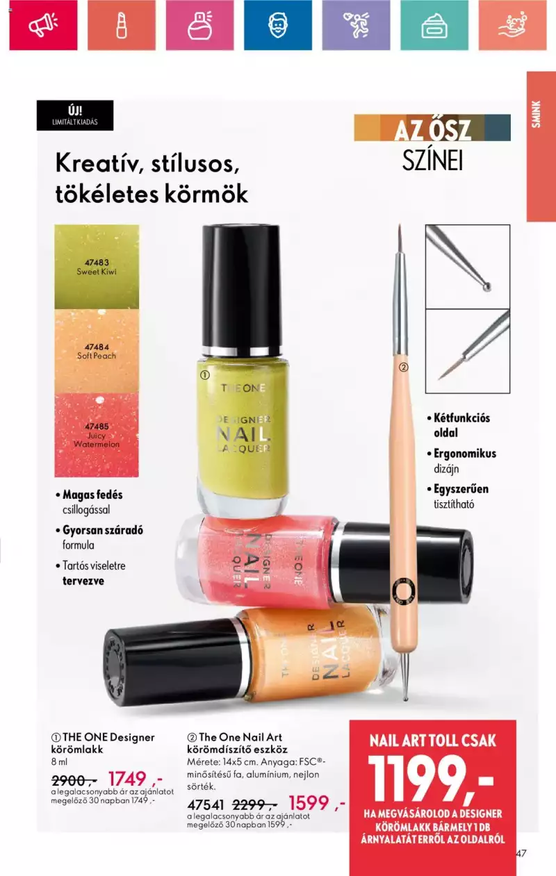 Oriflame Oriflame katalógus 2024/14 47 oldal