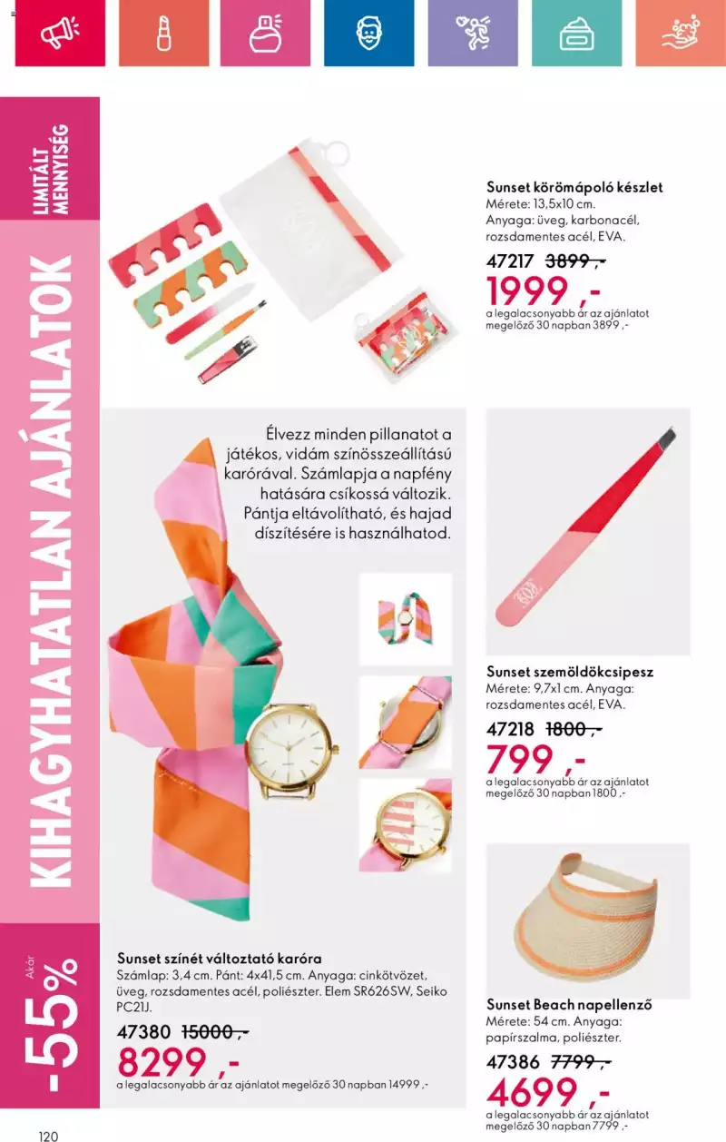 Oriflame Oriflame katalógus 2024/15 120 oldal