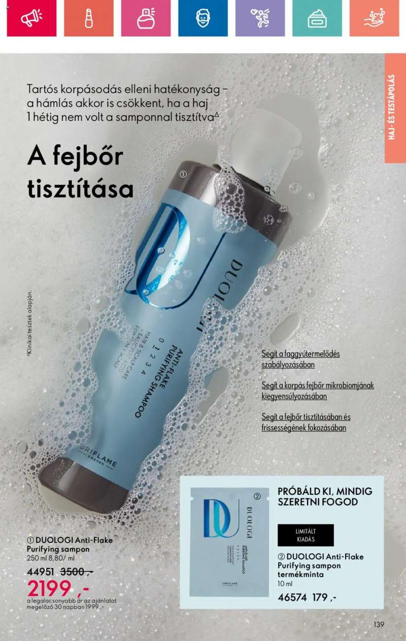 Oriflame Oriflame katalógus 2024/15 139 oldal