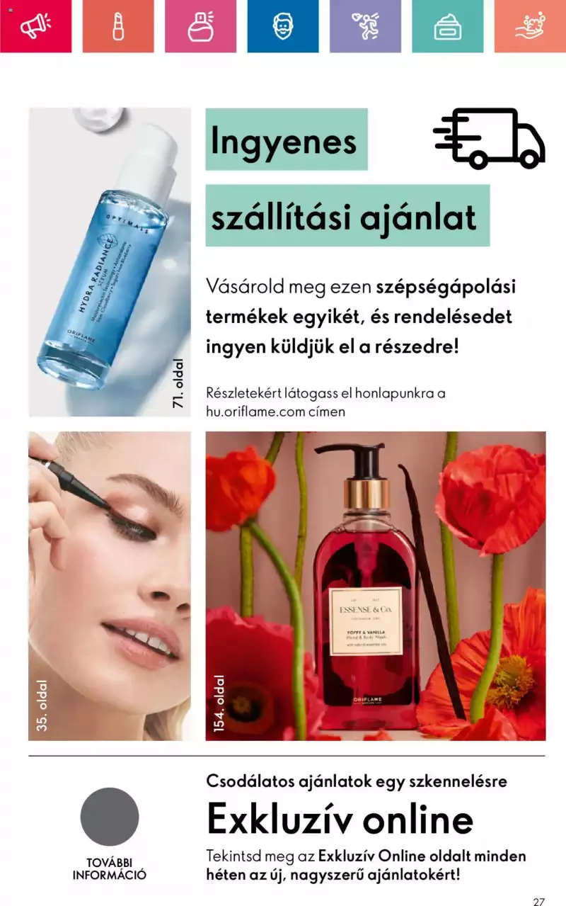 Oriflame Oriflame katalógus 2024/15 27 oldal