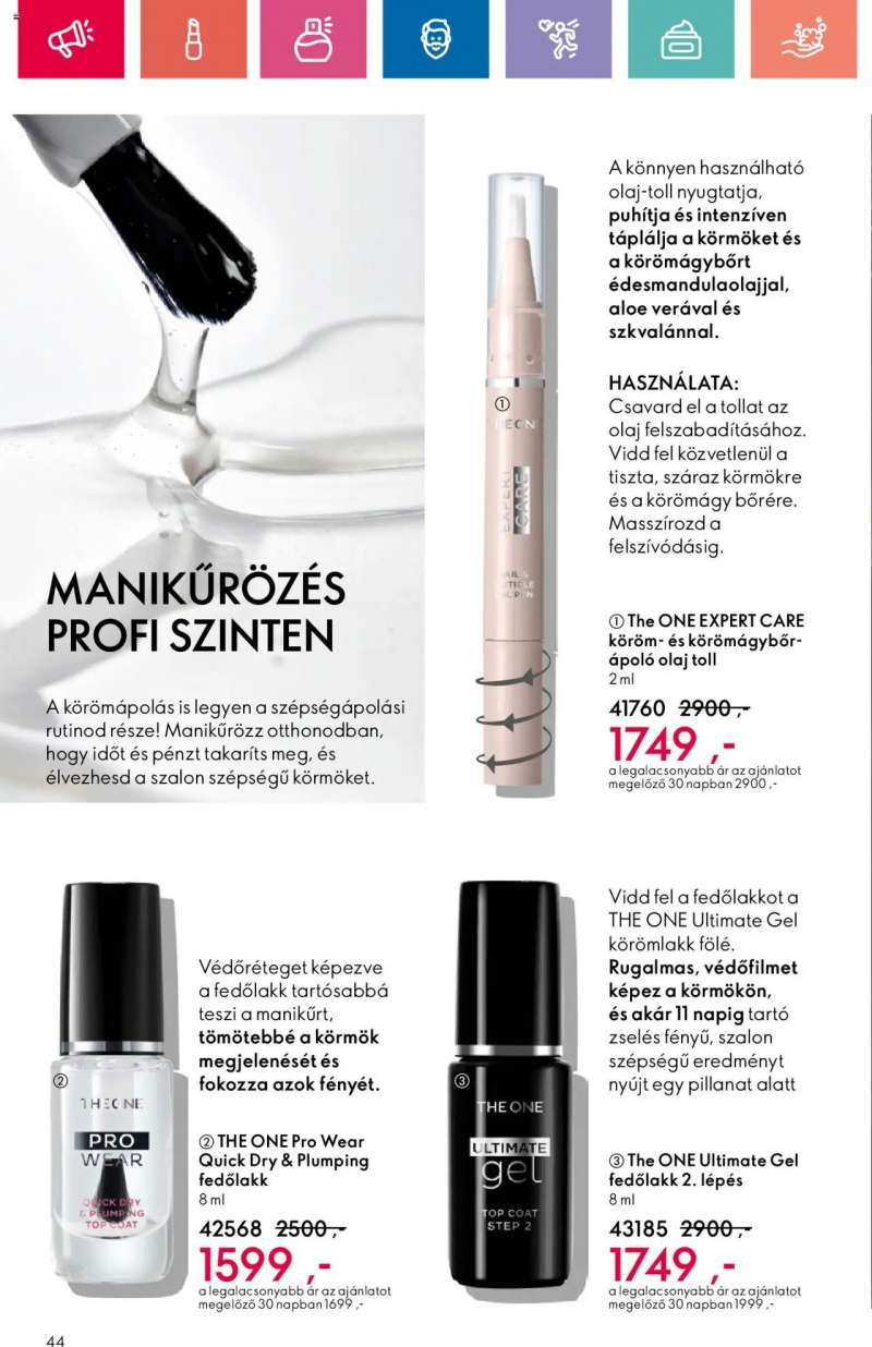 Oriflame Oriflame katalógus 2024/15 44 oldal