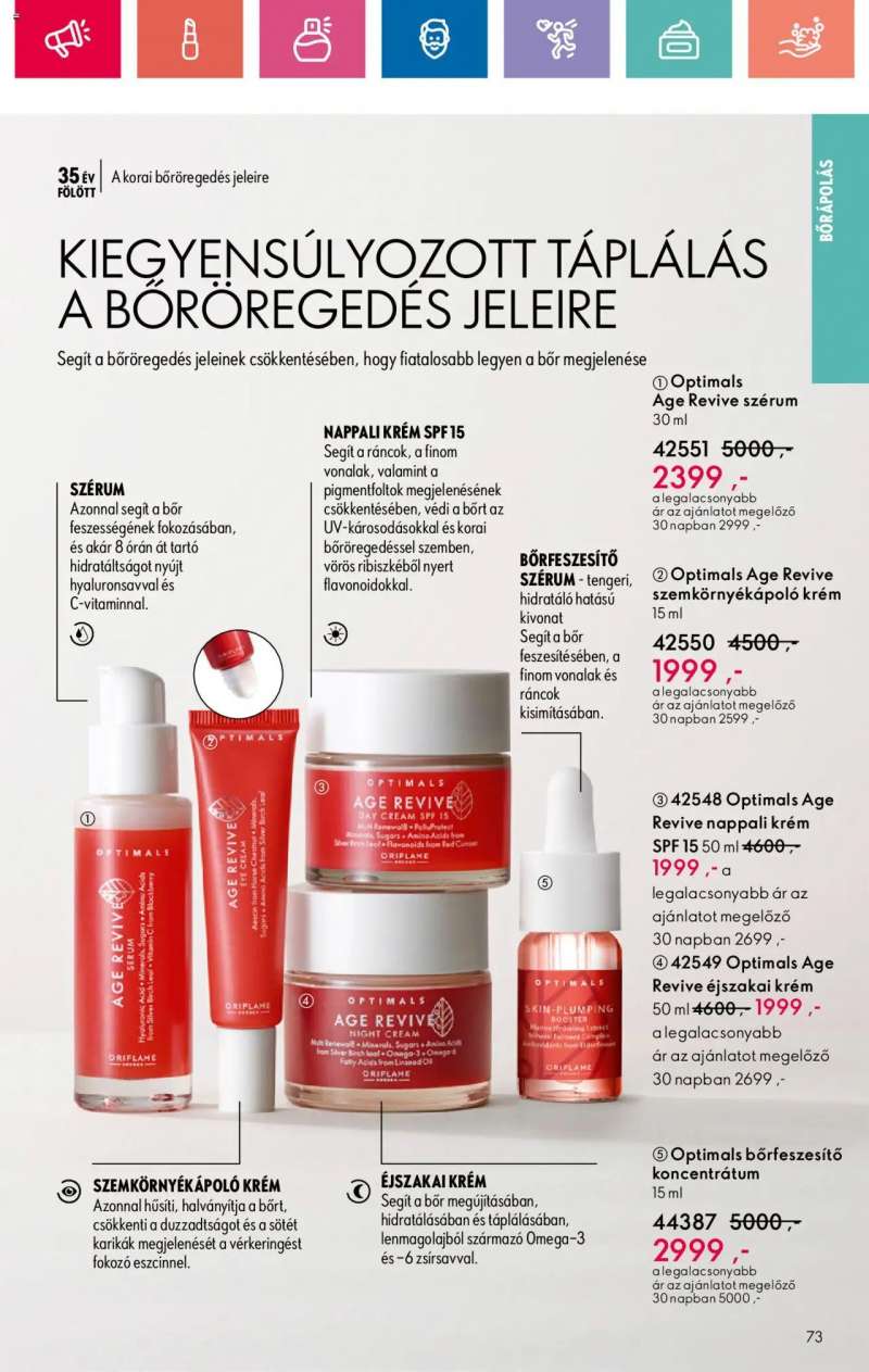 Oriflame Oriflame katalógus 2024/15 73 oldal