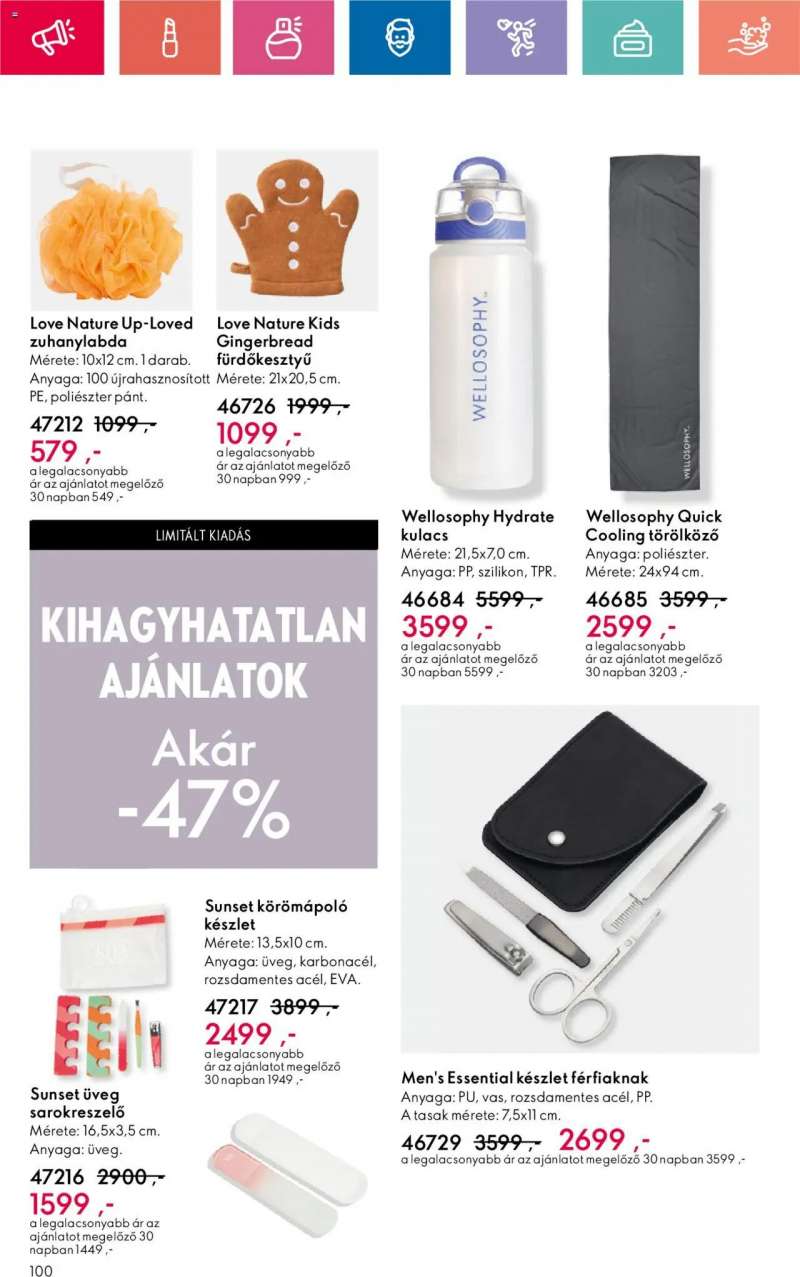 Oriflame Oriflame katalógus 2024/17 100 oldal