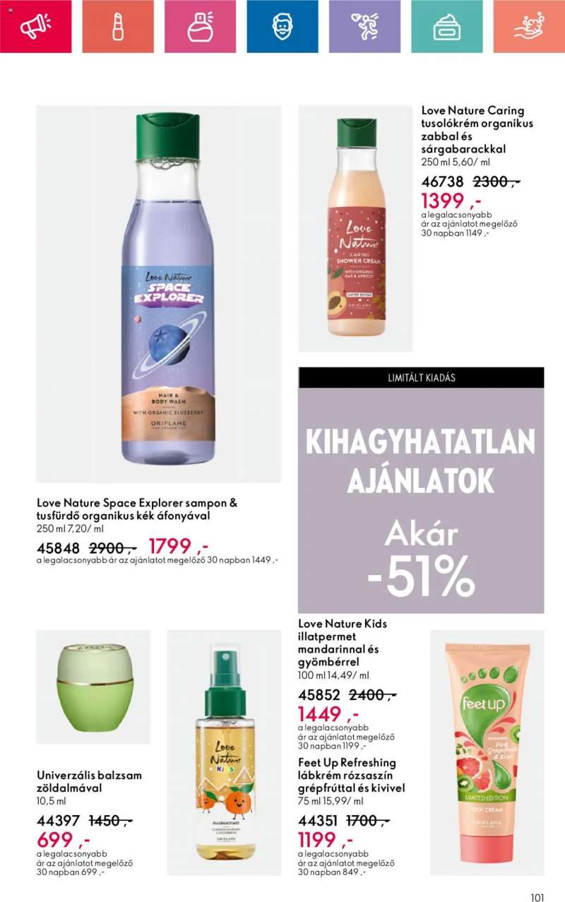 Oriflame Oriflame katalógus 2024/17 101 oldal