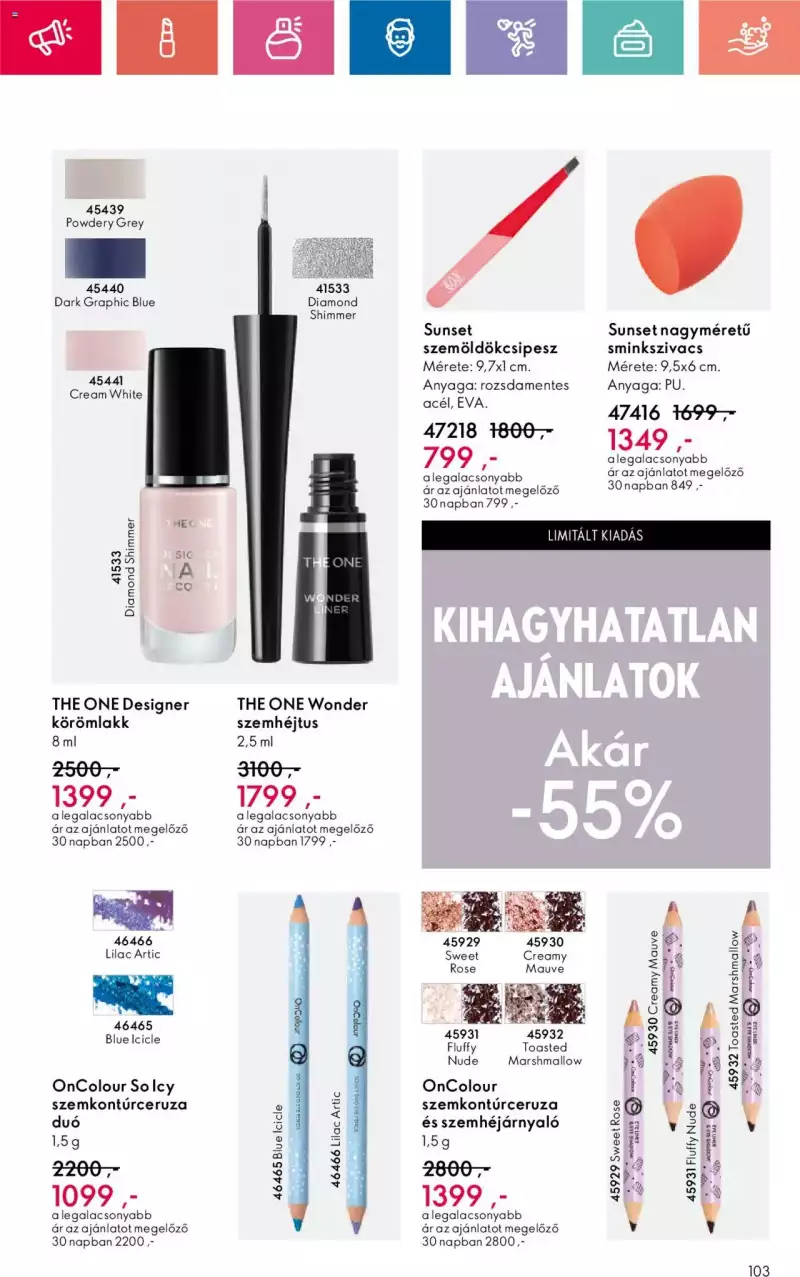 Oriflame Oriflame katalógus 2024/17 100 oldal