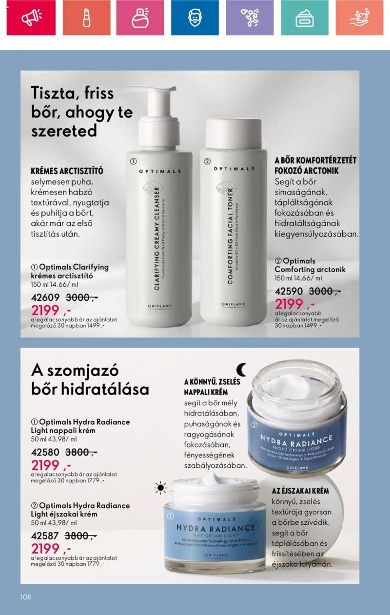 Oriflame Oriflame katalógus 2024/17 108 oldal