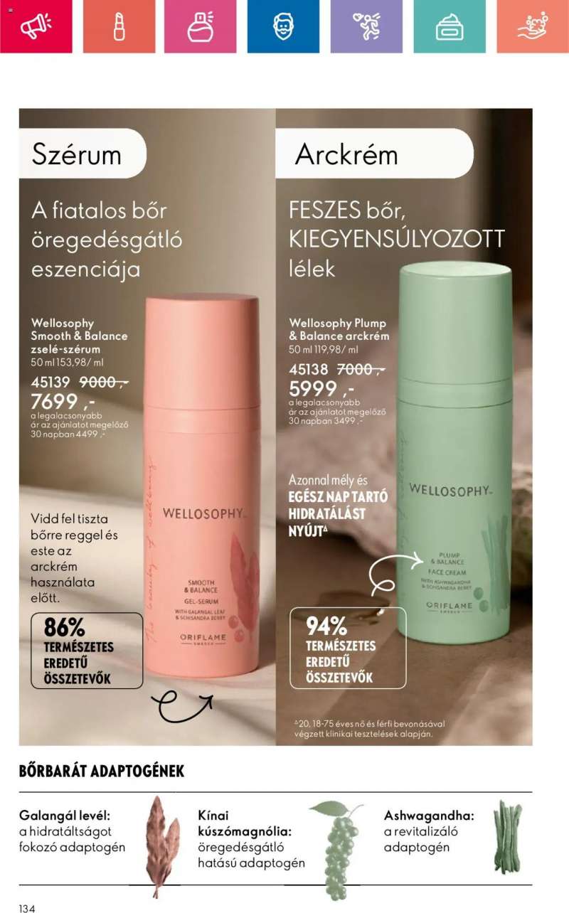 Oriflame Oriflame katalógus 2024/17 134 oldal