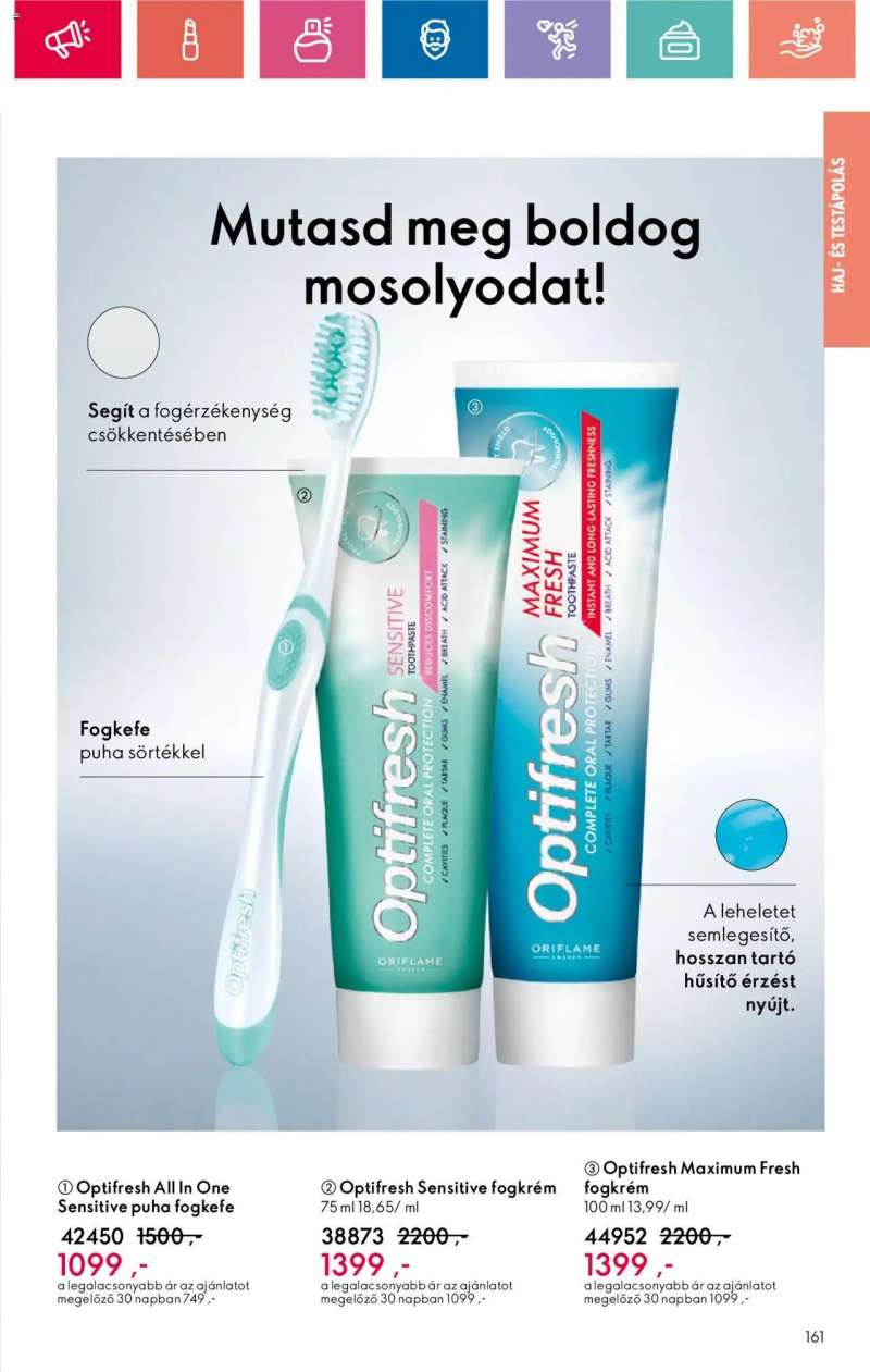 Oriflame Oriflame katalógus 2024/17 161 oldal