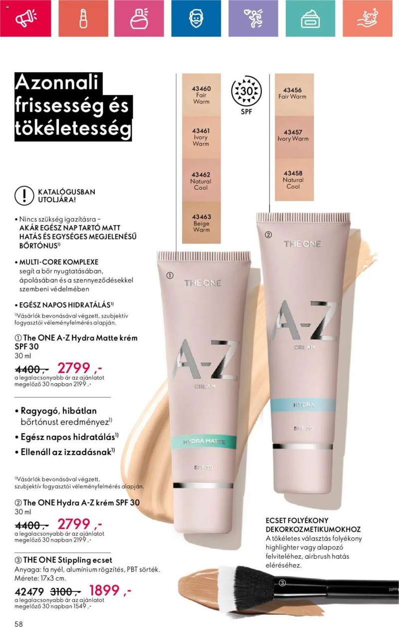 Oriflame Oriflame katalógus 2024/17 58 oldal