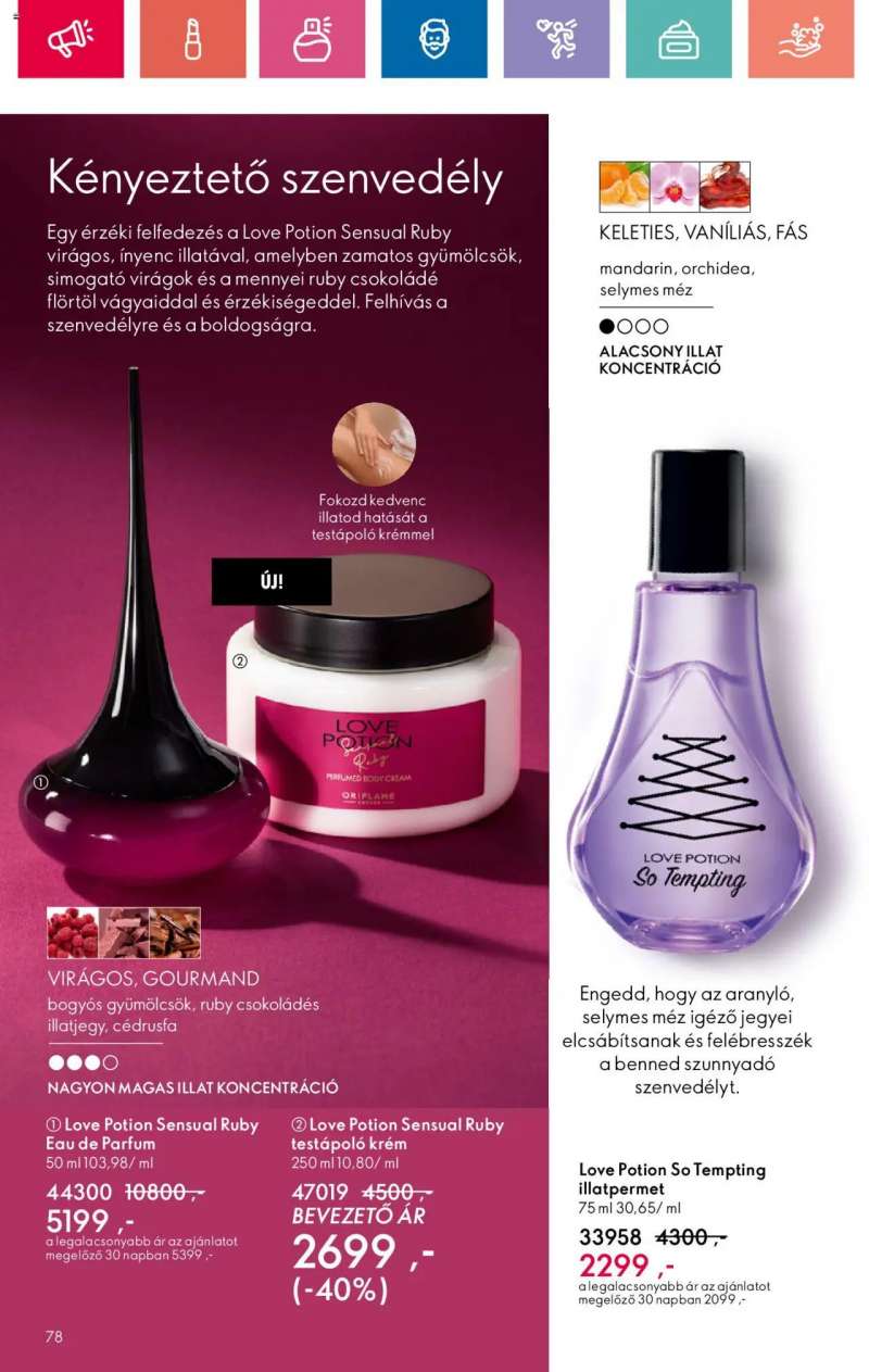 Oriflame Oriflame katalógus 2024/17 78 oldal