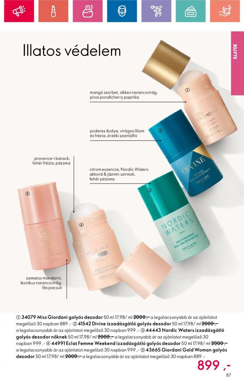 Oriflame Oriflame katalógus 2024/17 87 oldal