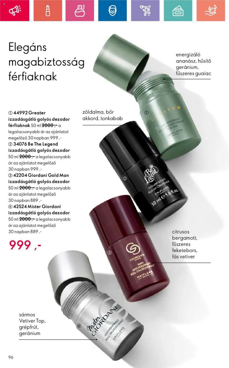 Oriflame Oriflame katalógus 2024/17 96 oldal