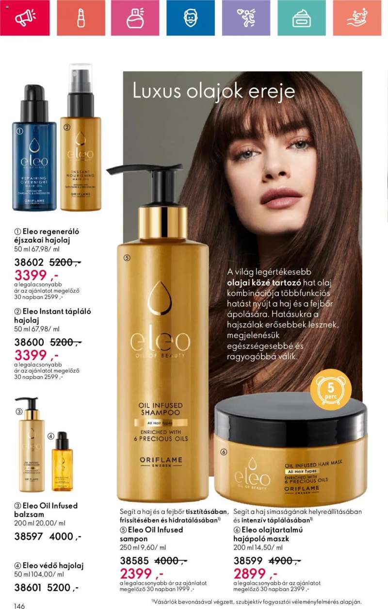 Oriflame Oriflame katalógus 2024/01 146 oldal