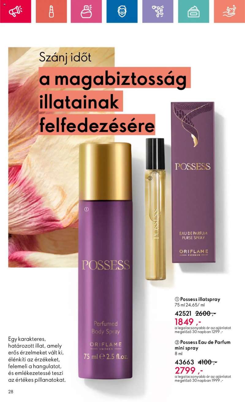 Oriflame Oriflame katalógus 2024/01 28 oldal