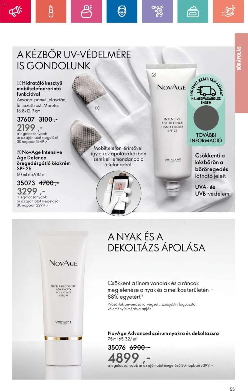 Oriflame Oriflame katalógus 2024/01 55 oldal