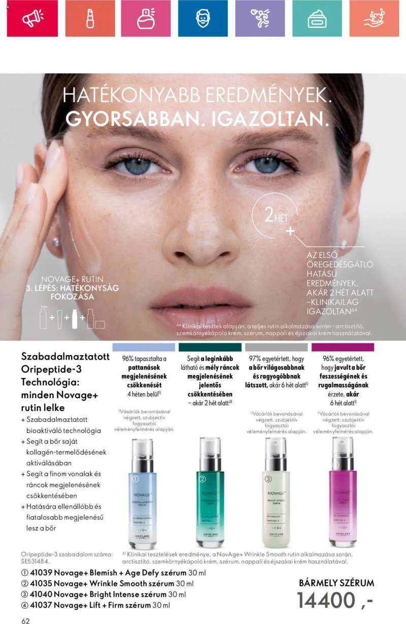 Oriflame Oriflame katalógus 2024/01 62 oldal